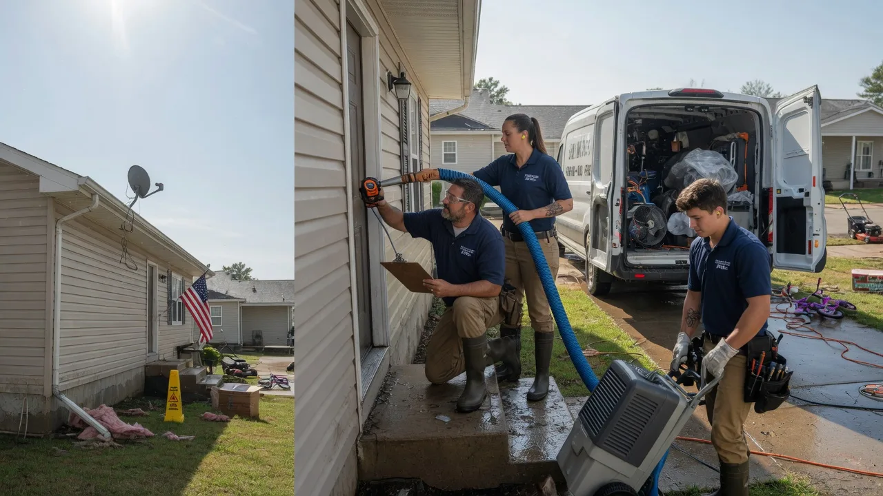 Ceiling Water Damage Restoration in Jamestown, TN near me